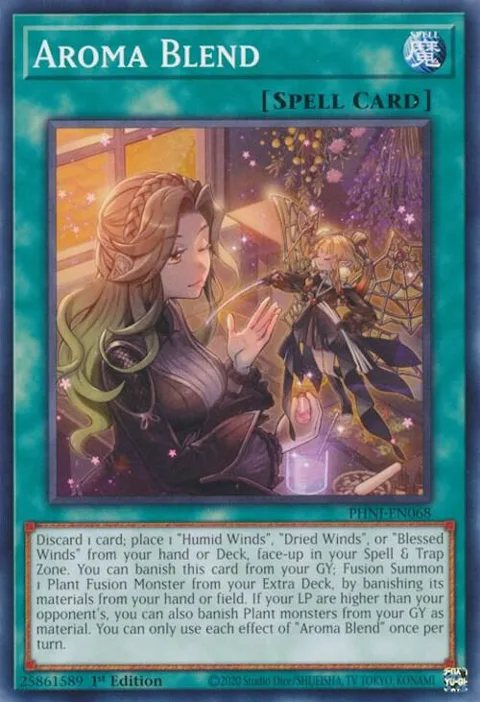 Aroma Blend PHNI-EN068 Yu-Gi-Oh card from Phantom Nightmare