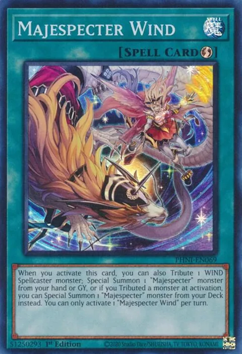 Majespecter Wind PHNI-EN069 Yu-Gi-Oh card from Phantom Nightmare