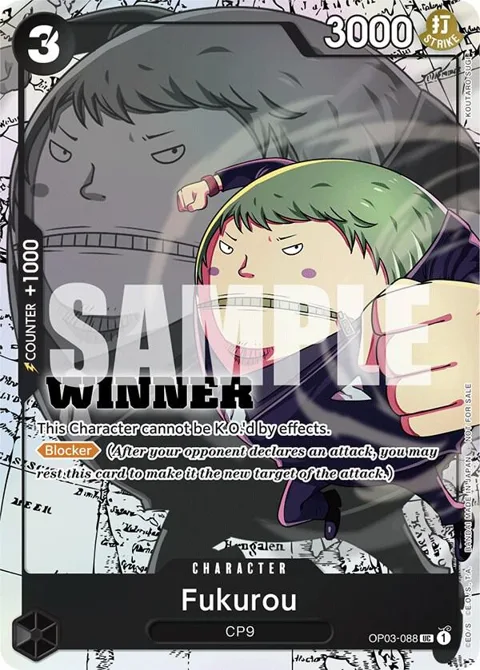 Fukurou Winner Pack Vol. 6 OP03-088 One Piece card from One Piece Promotion Cards