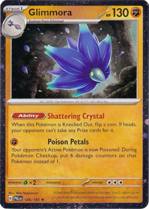 Glimmora - 126/193 Cosmos Holo #126/193 Holofoil Pokémon card from Miscellaneous Cards & Products