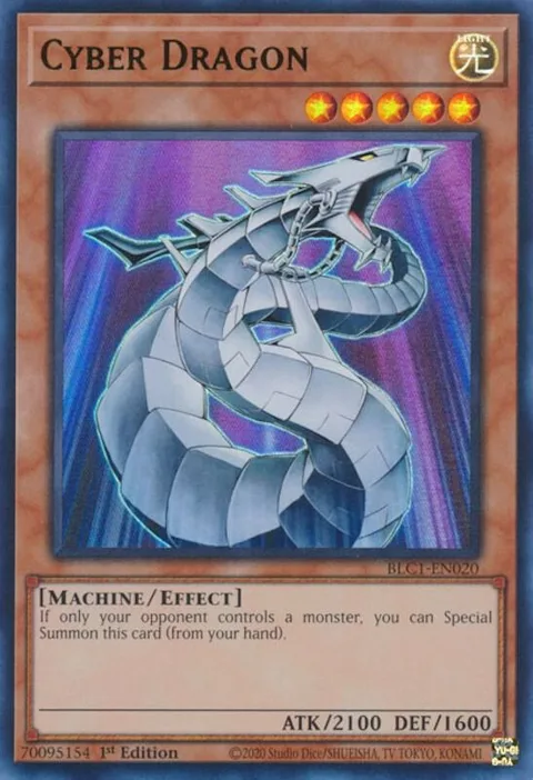 Cyber Dragon BLC1-EN020 Yu-Gi-Oh card from Battles of Legend: Chapter 1