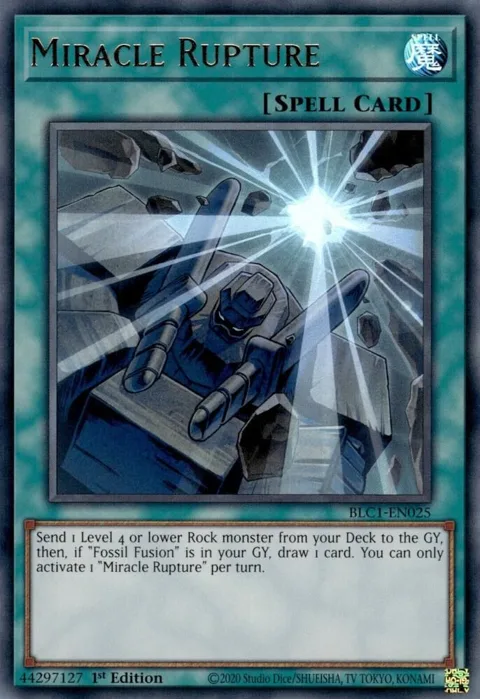 Miracle Rupture BLC1-EN025 Yu-Gi-Oh card from Battles of Legend: Chapter 1