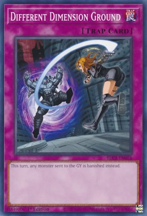 Different Dimension Ground BLC1-EN076 Yu-Gi-Oh card from Battles of Legend: Chapter 1