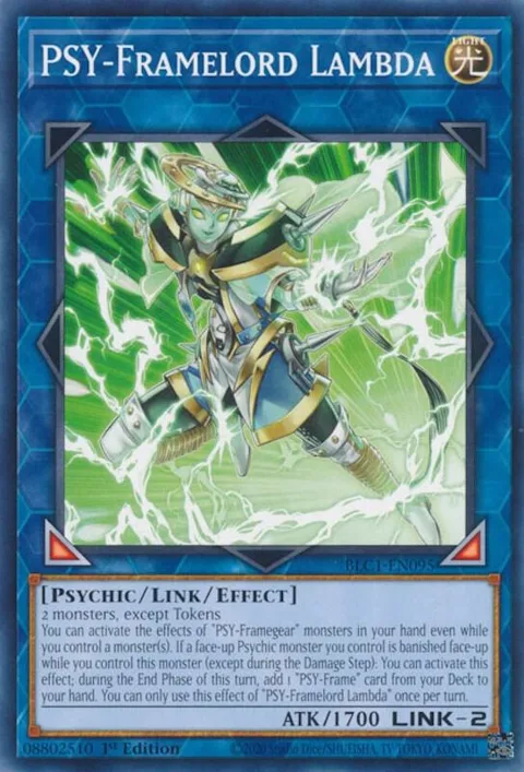 PSY-Framelord Lambda BLC1-EN095 Yu-Gi-Oh card from Battles of Legend: Chapter 1