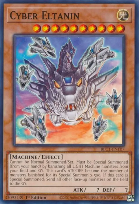 Cyber Eltanin BLC1-EN107 Yu-Gi-Oh card from Battles of Legend: Chapter 1