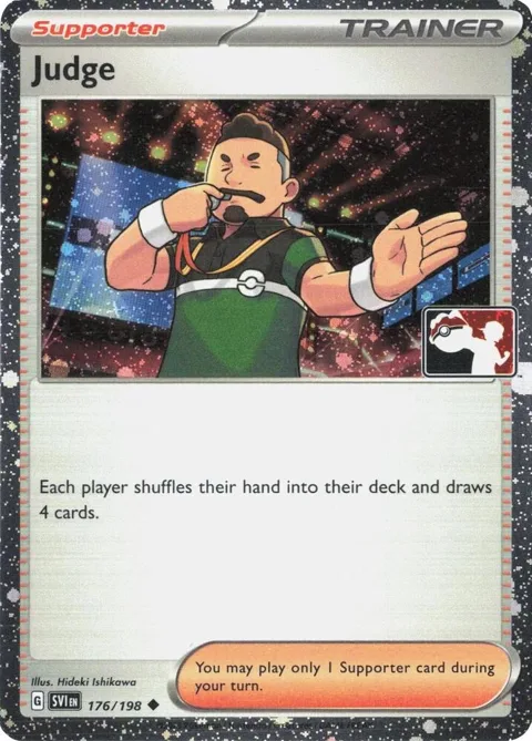 Judge - 176/198 Cosmos Holo #176/198 Holofoil Pokémon card from Prize Pack Series Cards