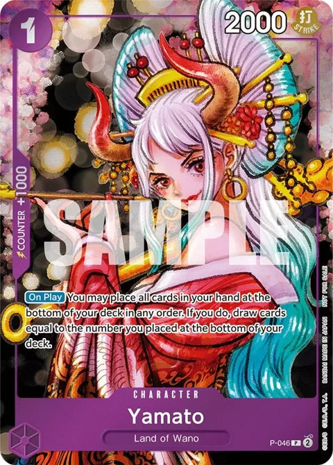 Yamato Event Pack Vol. 3 P-046 One Piece card from One Piece Promotion Cards