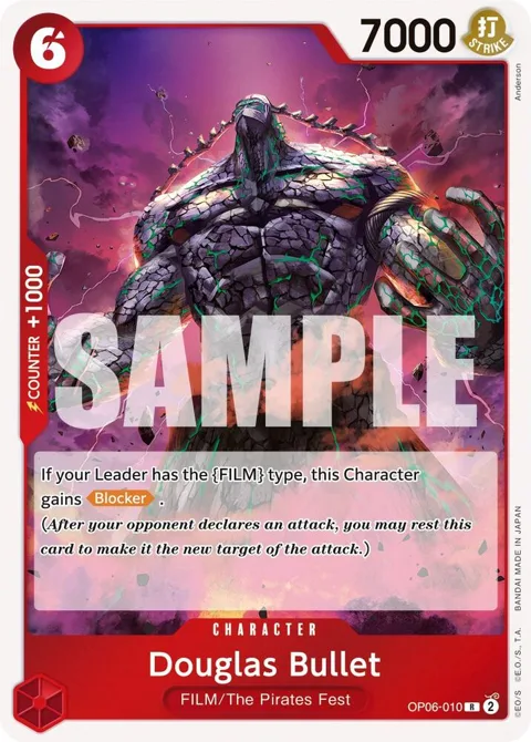 Douglas Bullet OP06-010 One Piece card from Wings of the Captain