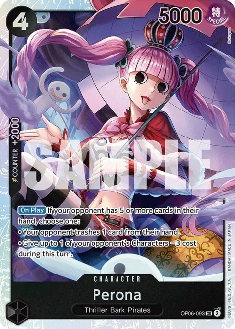 Perona OP06-093 One Piece card from Wings of the Captain