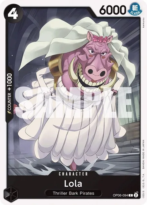 Lola OP06-094 One Piece card from Wings of the Captain