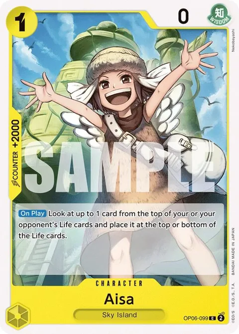 Aisa OP06-099 One Piece card from Wings of the Captain