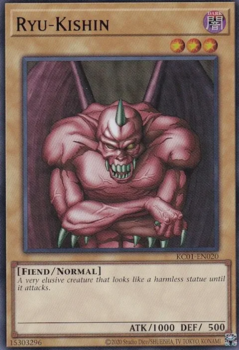 Ryu-Kishin KC01-EN020 Yu-Gi-Oh card from 25th Anniversary Ultimate Kaiba Set