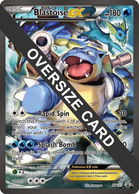 Blastoise EX #XY122 Holofoil Pokémon card from Jumbo Cards