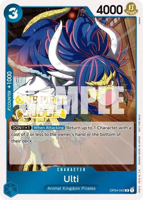 Ulti Judge Pack Vol. 3 OP04-043 One Piece card from One Piece Promotion Cards