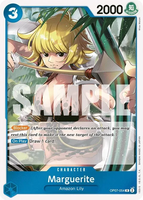 Marguerite OP07-054 One Piece card from 500 Years in the Future