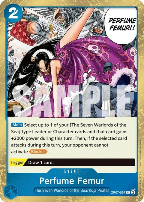 Perfume Femur OP07-057 One Piece card from 500 Years in the Future