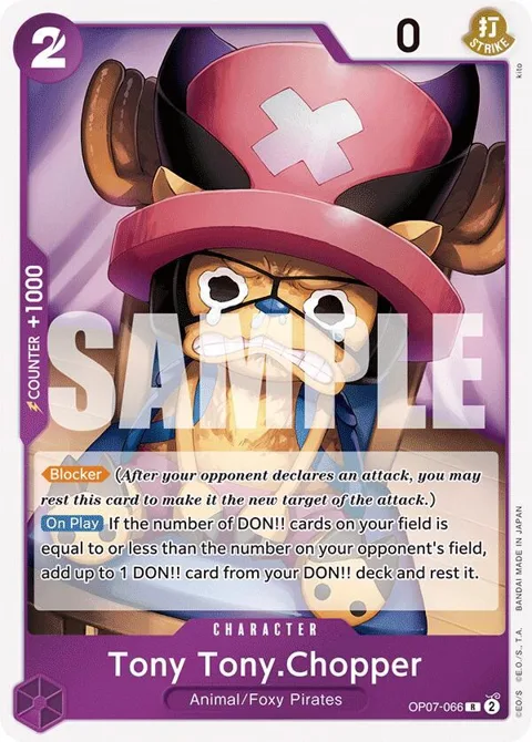 Tony Tony.Chopper OP07-066 One Piece card from 500 Years in the Future
