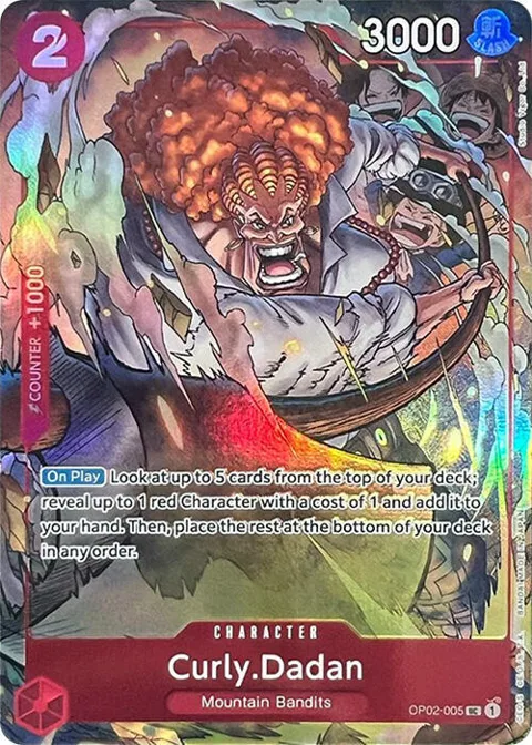Curly.Dadan Premium Card Collection -Best Selection Vol. 1- OP02-005 One Piece card from One Piece Promotion Cards