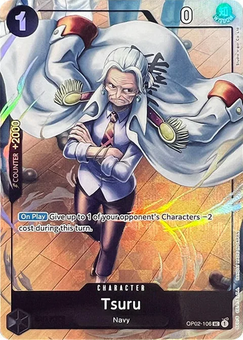 Tsuru Premium Card Collection -Best Selection Vol. 1- OP02-106 One Piece card from One Piece Promotion Cards