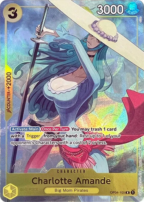 Charlotte Amande Premium Card Collection -Best Selection Vol. 1- OP04-105 One Piece card from One Piece Promotion Cards