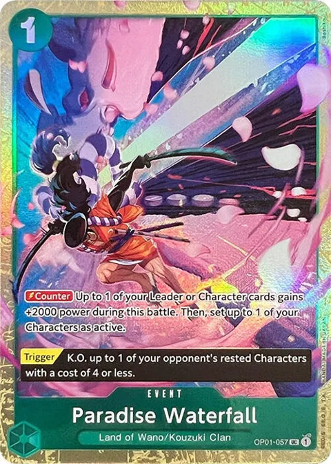 Paradise Waterfall Premium Card Collection -Best Selection Vol. 1- OP01-057 One Piece card from One Piece Promotion Cards
