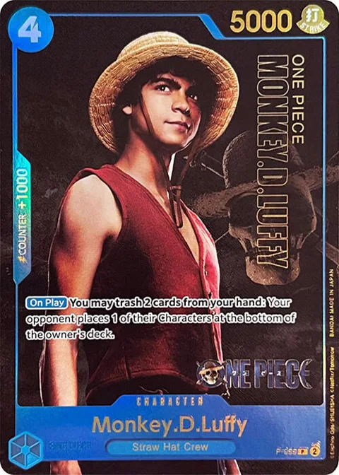 Monkey.D.Luffy Premium Card Collection -Live Action Edition- P-055 One Piece card from One Piece Promotion Cards
