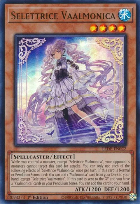 Selettrice Vaalmonica LEDE-EN022 Yu-Gi-Oh card from Legacy of Destruction