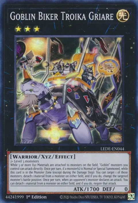 Goblin Biker Troika Griare LEDE-EN044 Yu-Gi-Oh card from Legacy of Destruction