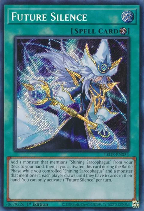 Future Silence LEDE-EN054 Yu-Gi-Oh card from Legacy of Destruction