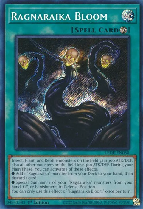 Ragnaraika Bloom LEDE-EN058 Yu-Gi-Oh card from Legacy of Destruction