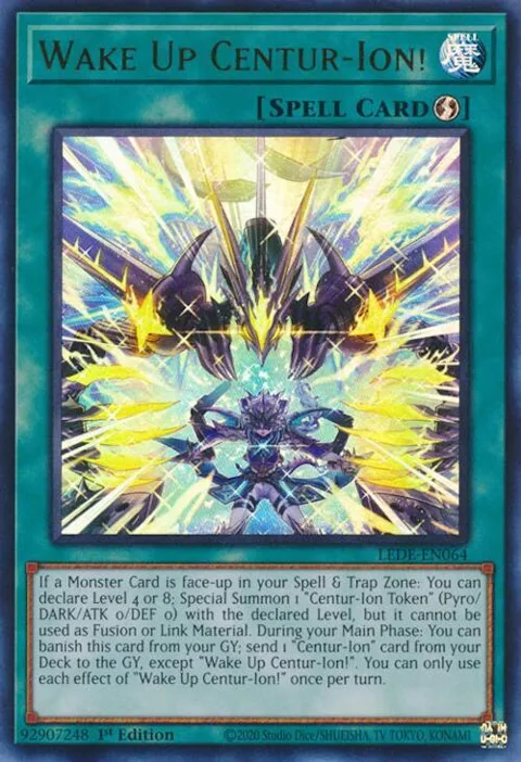 Wake Up Centur-Ion! LEDE-EN064 Yu-Gi-Oh card from Legacy of Destruction