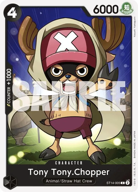 Tony Tony.Chopper ST14-005 One Piece card from Starter Deck 14: 3D2Y