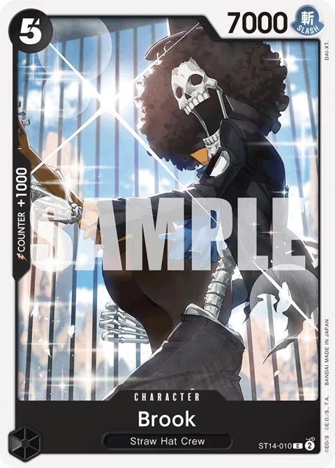 Brook ST14-010 One Piece card from Starter Deck 14: 3D2Y