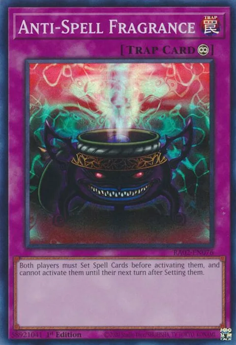 Anti-Spell Fragrance RA02-EN076 Yu-Gi-Oh card from 25th Anniversary Rarity Collection II