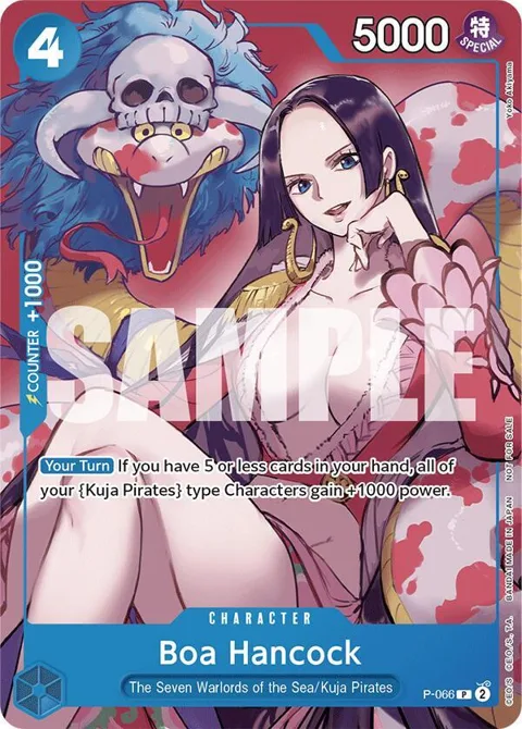 Boa Hancock Sealed Battle 2024 Vol. 2 P-066 Normal One Piece card from One Piece Promotion Cards