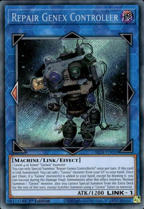 Repair Genex Controller BLTR-EN010 Yu-Gi-Oh card from Battles of Legend: Terminal Revenge