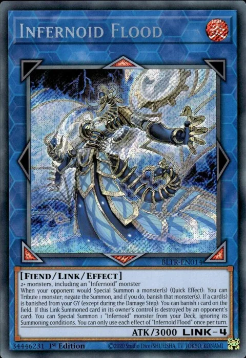 Infernoid Flood BLTR-EN014 Yu-Gi-Oh card from Battles of Legend: Terminal Revenge