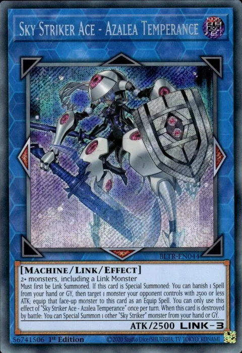 Sky Striker Ace - Azalea Temperance BLTR-EN044 Yu-Gi-Oh card from Battles of Legend: Terminal Revenge