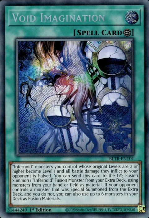Void Imagination BLTR-EN101 Yu-Gi-Oh card from Battles of Legend: Terminal Revenge