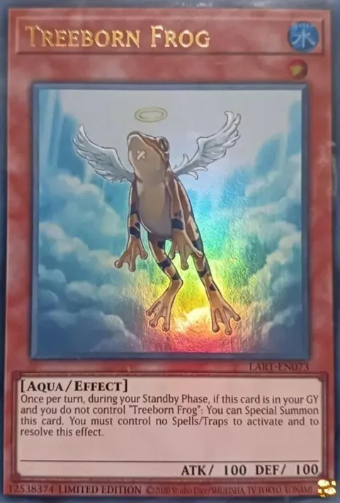 Treeborn Frog LART-EN073 Yu-Gi-Oh card from The Lost Art Promotion