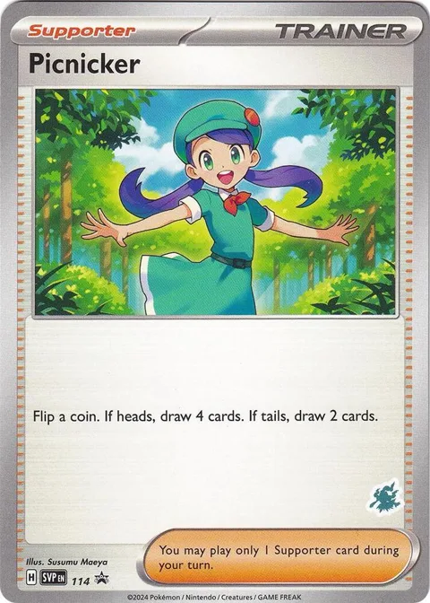 Picnicker - Darkrai Deck #114 Pokémon card from Battle Academy 2024