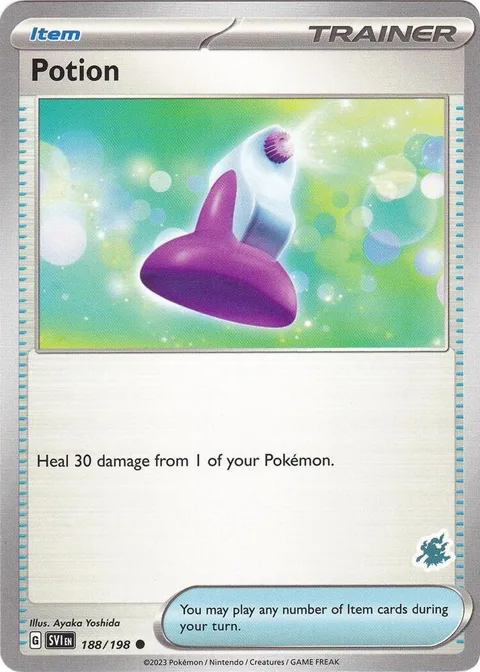 Potion - Darkrai Deck #188/198 Pokémon card from Battle Academy 2024