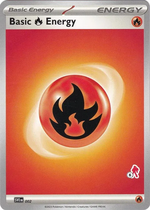 Basic Fire Energy - Armarouge 6 #002 Pokémon card from Battle Academy 2024