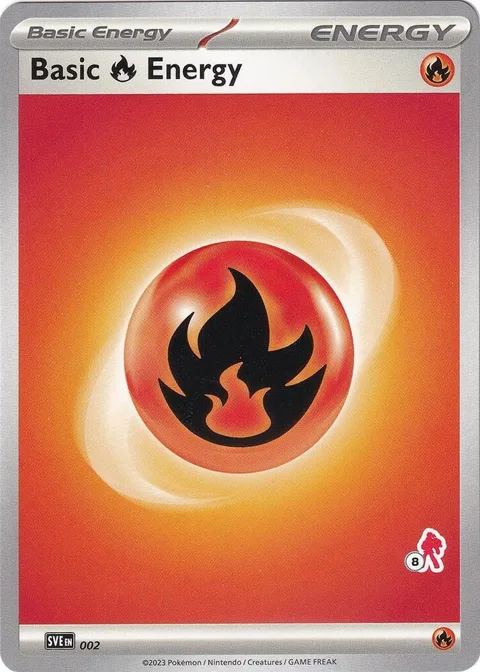 Basic Fire Energy - Armarouge 8 #002 Pokémon card from Battle Academy 2024