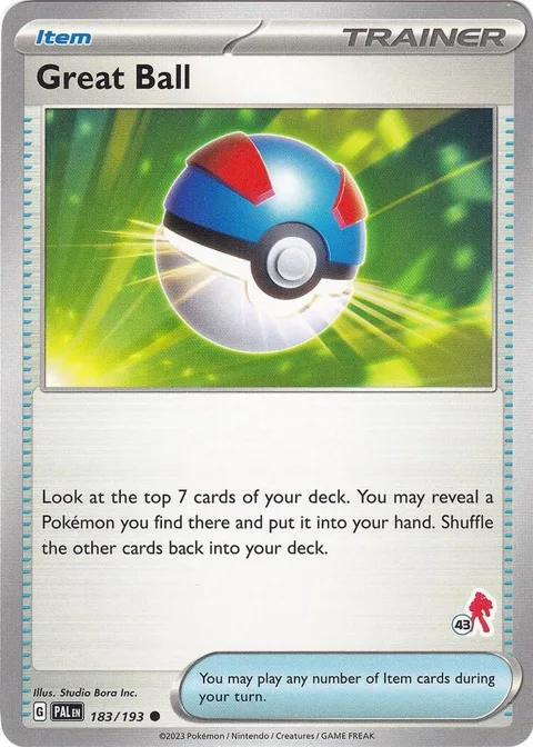 Great Ball - Armarouge 43 #183/193 Pokémon card from Battle Academy 2024