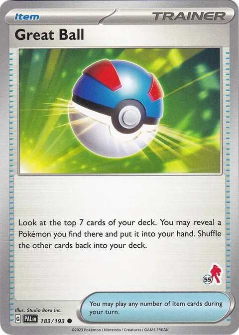 Great Ball - Armarouge 55 #183/193 Pokémon card from Battle Academy 2024