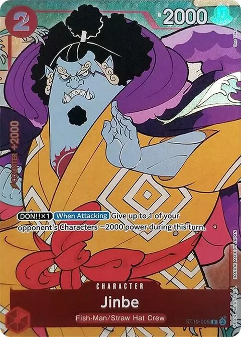 Jinbe English Version 1st Anniversary Set ST10-005 One Piece card from One Piece Promotion Cards