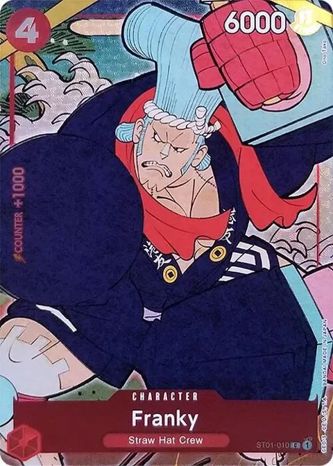 Franky English Version 1st Anniversary Set ST01-010 One Piece card from One Piece Promotion Cards