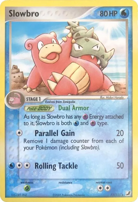 Slowbro #13/115 Pokémon card from Deck Exclusives