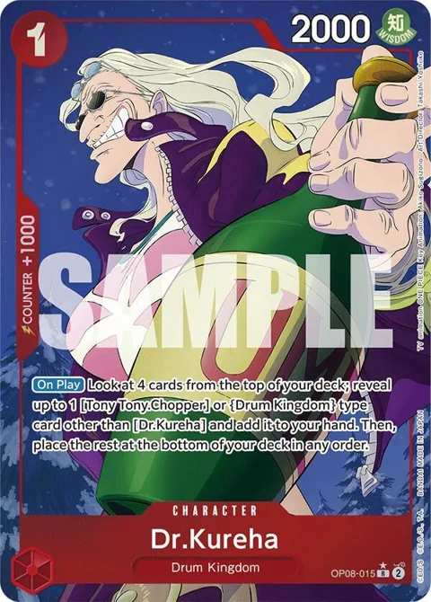 Dr.Kureha Alt Art OP08-015 One Piece card from Two Legends